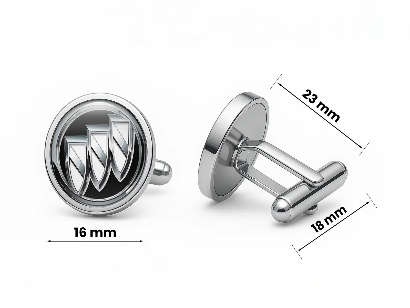 Buick Formelle Manschettenknöpfe Herrenmode Robust Universal